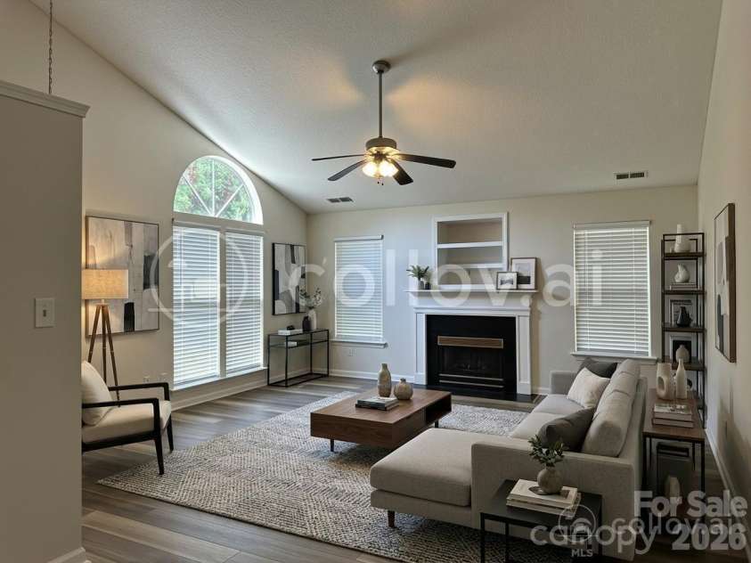 9022 Brad Court, Matthews, NC 28104.  MLS# CAR4407357, YatesRealty ID 45269. Virtually Staged