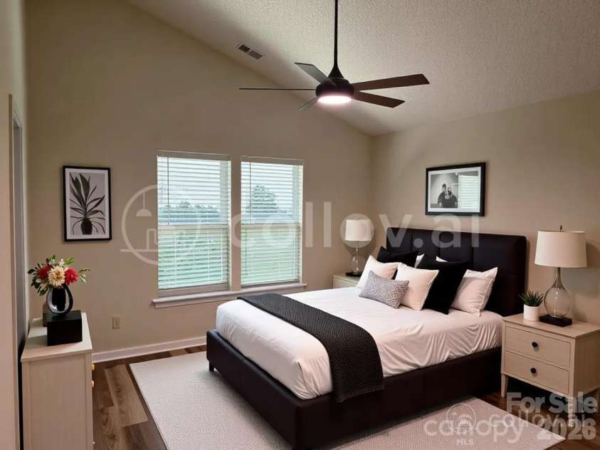 9022 Brad Court, Matthews, NC 28104.  MLS# CAR4407357, YatesRealty ID 45269. Virtually Staged