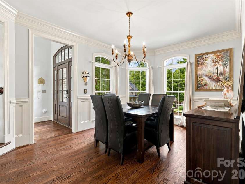 7768 Burning Ridge Drive, Stanley, NC 28164.  MLS# CAR4411753, YatesRealty ID 45272. Dining in Natural Light