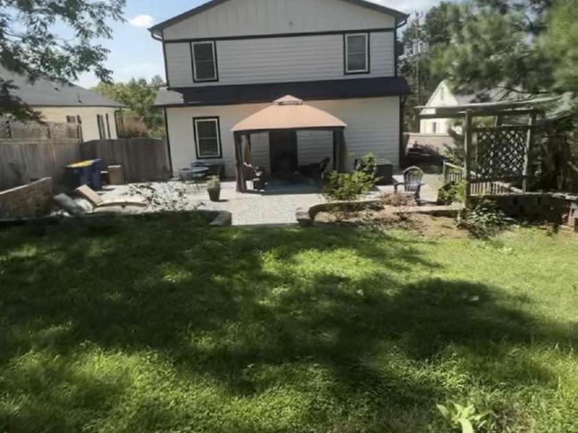 308 Sacco Street, Belmont, NC 28012.  MLS# CAR4415455, YatesRealty ID 45275. Backyard