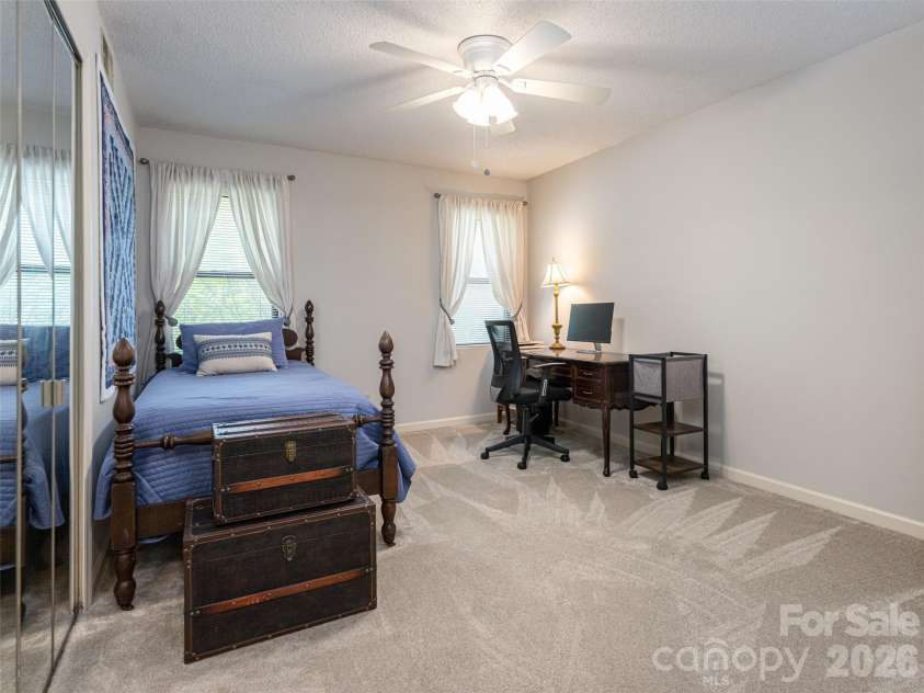1406 Abbey Circle, Asheville, NC 28805.  MLS# CAR4415355, YatesRealty ID 45281. Second bedroom