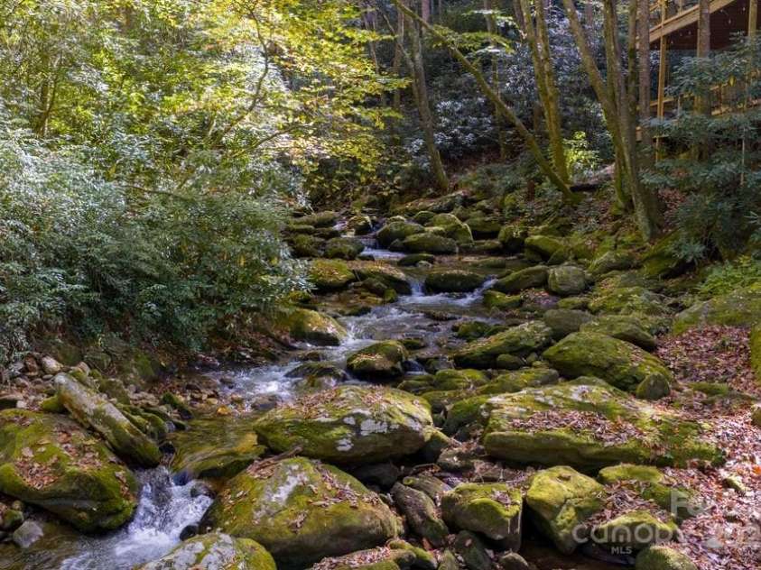 187 Big Buck Road, Highlands, NC 28741.  MLS# CAR4317414, YatesRealty ID 45286. Buck Creek Frontage