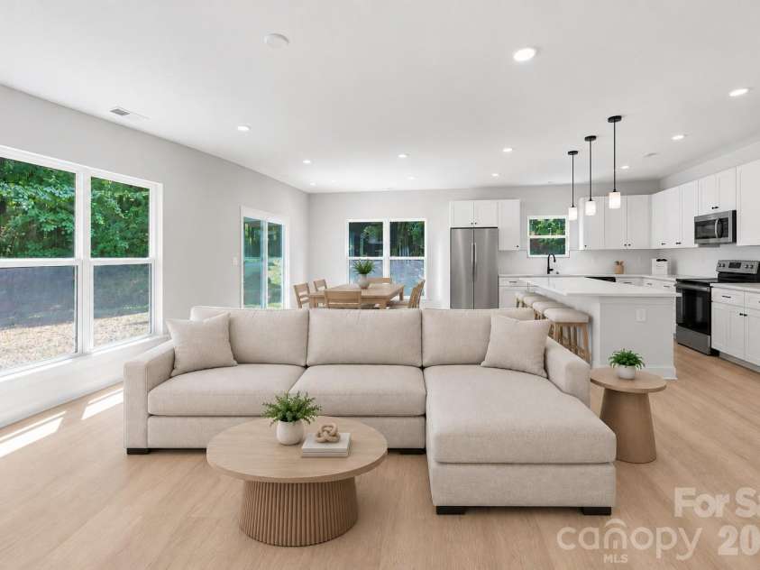 5016 Hoover Drive, Charlotte, NC 28269.  MLS# CAR4414075, YatesRealty ID 45286. Virtually staged photo