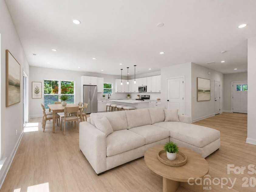 5016 Hoover Drive, Charlotte, NC 28269.  MLS# CAR4414075, YatesRealty ID 45286. Virtually staged photo