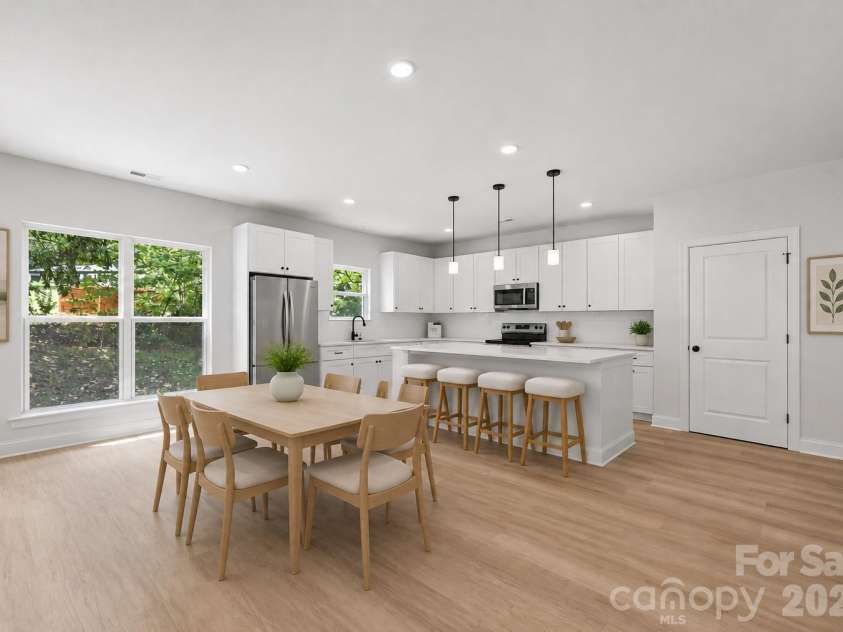 5016 Hoover Drive, Charlotte, NC 28269.  MLS# CAR4414075, YatesRealty ID 45286. Virtually staged photo