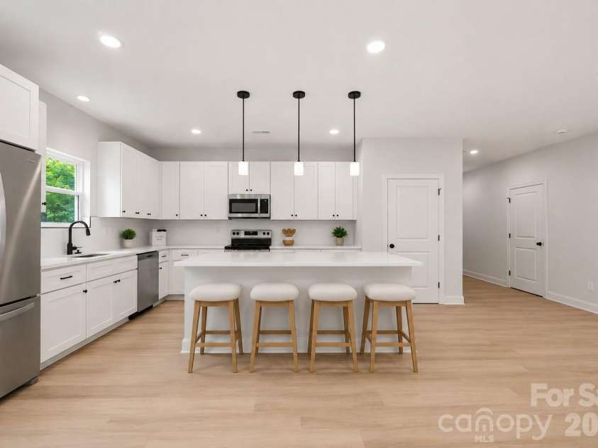 5016 Hoover Drive, Charlotte, NC 28269.  MLS# CAR4414075, YatesRealty ID 45286. Virtually staged photo