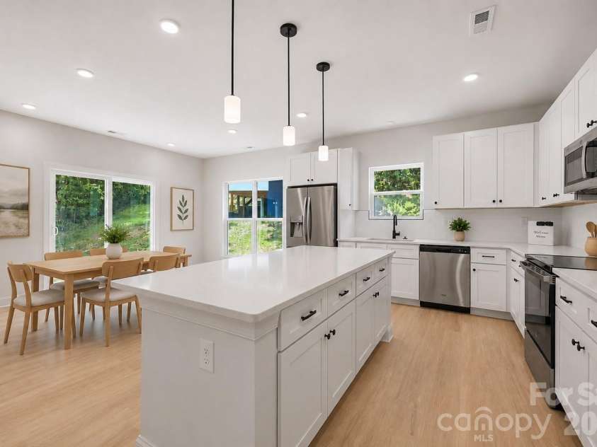 5016 Hoover Drive, Charlotte, NC 28269.  MLS# CAR4414075, YatesRealty ID 45286. Virtually staged photo