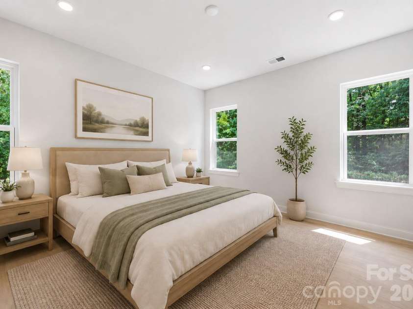 5016 Hoover Drive, Charlotte, NC 28269.  MLS# CAR4414075, YatesRealty ID 45286. Virtually staged photo