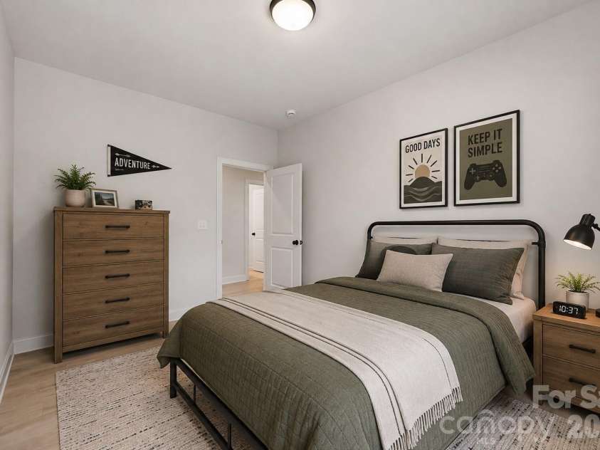 5016 Hoover Drive, Charlotte, NC 28269.  MLS# CAR4414075, YatesRealty ID 45286. Virtually staged photo