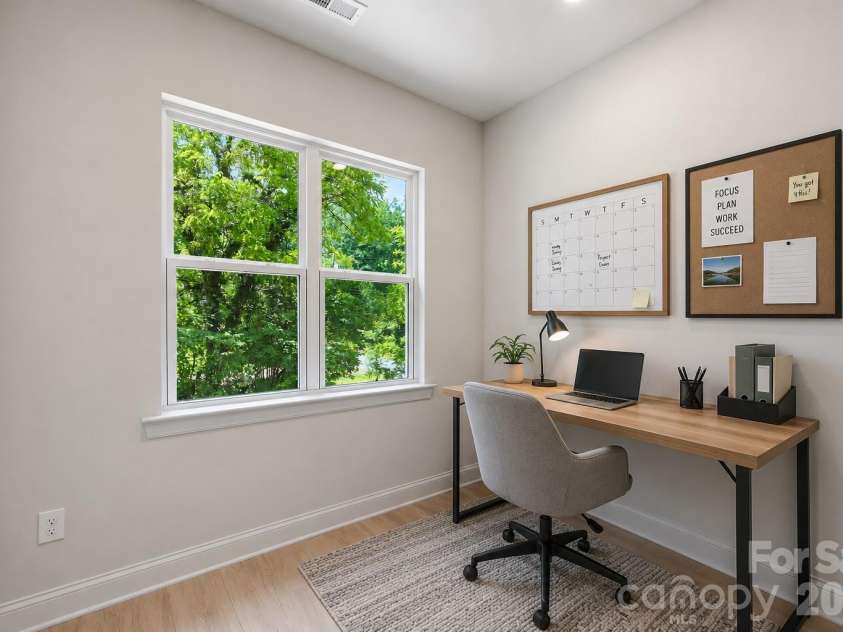 5016 Hoover Drive, Charlotte, NC 28269.  MLS# CAR4414075, YatesRealty ID 45286. Virtually staged photo