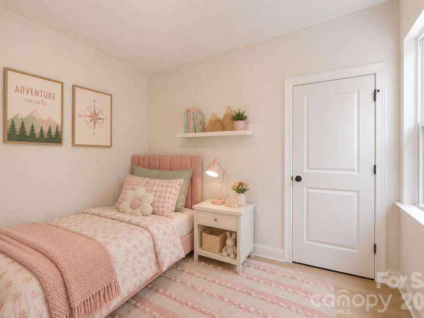 5016 Hoover Drive, Charlotte, NC 28269.  MLS# CAR4414075, YatesRealty ID 45286. Virtually staged photo