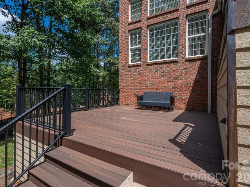 4108 Whim Shaft Drive, Lincolnton, NC 28092.  MLS# CAR4415409, YatesRealty ID 45297. Rear Deck