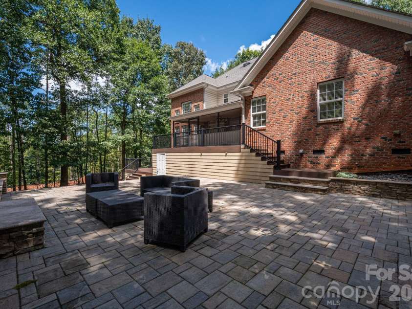 4108 Whim Shaft Drive, Lincolnton, NC 28092.  MLS# CAR4415409, YatesRealty ID 45297. Rear Patio