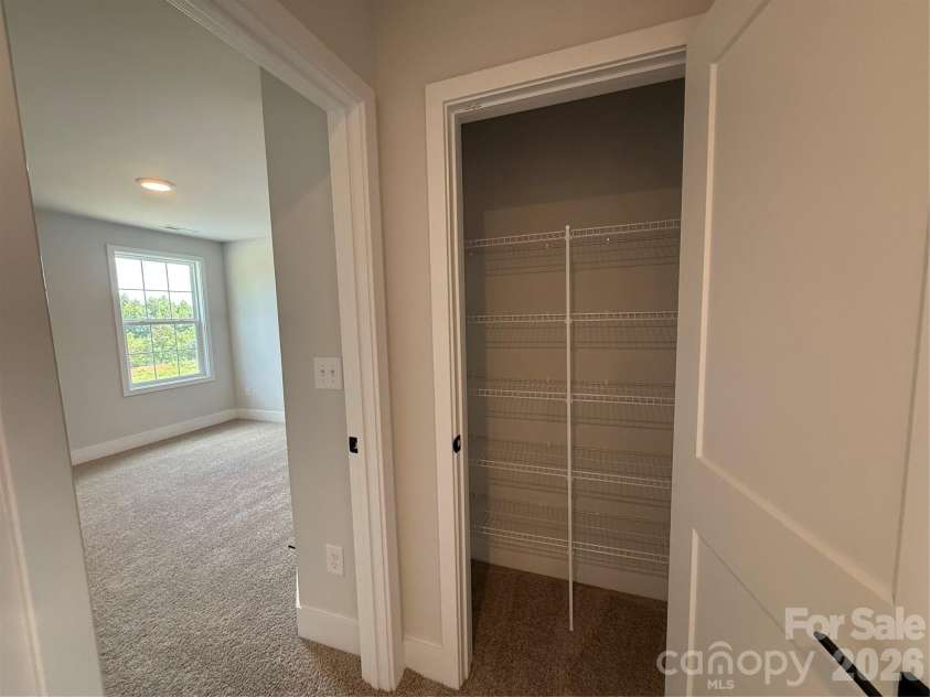 158 Kerr Walk Drive, Statesville, NC 28677.  MLS# CAR4415227, YatesRealty ID 45300. Linen Closet