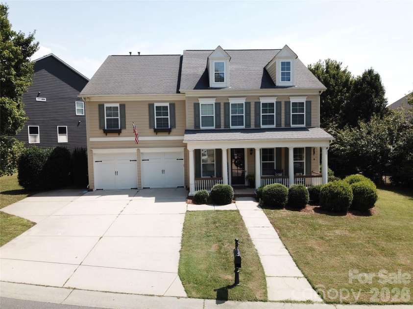 17228 Marbella Lane, Indian Land, SC 29707.  MLS# CAR4413011, YatesRealty ID 45302. Front of Home