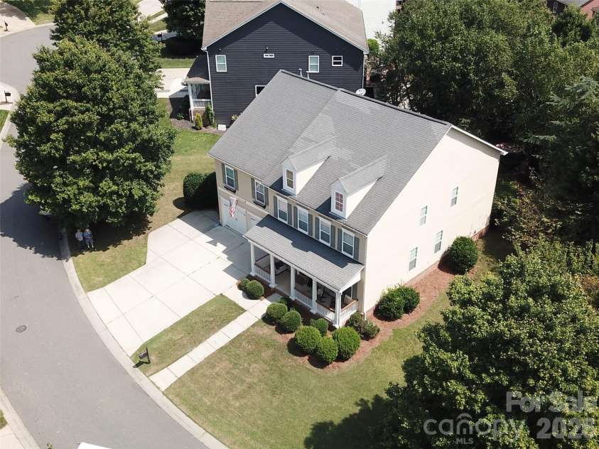 17228 Marbella Lane, Indian Land, SC 29707.  MLS# CAR4413011, YatesRealty ID 45302. Side of Front