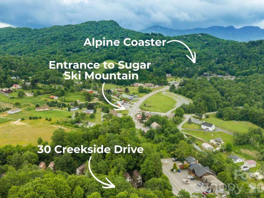 30 Creekside Drive, Banner Elk, NC 28604.  MLS# CAR4398051, YatesRealty ID 45309. 