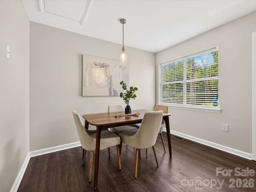 1521 Sumter Avenue, Charlotte, NC 28208.  MLS# CAR4409474, YatesRealty ID 45317. Dining Area