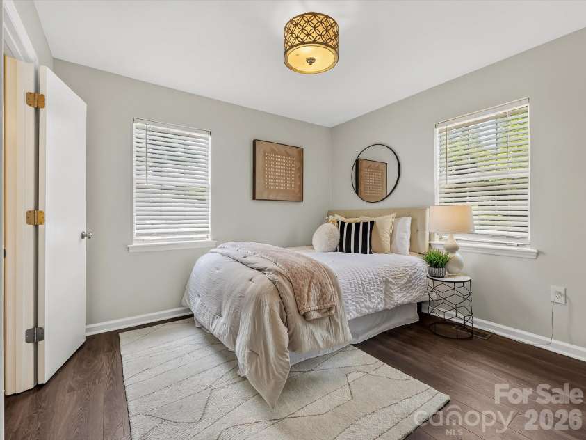 1521 Sumter Avenue, Charlotte, NC 28208.  MLS# CAR4409474, YatesRealty ID 45317. Primary Bedroom