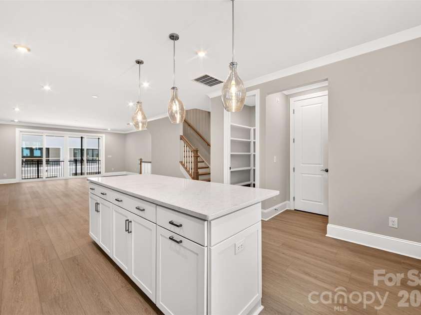 6008 Yellow Buckeye Drive, Charlotte, NC 28277.  MLS# CAR4396142, YatesRealty ID 45319. Large island with ample storage