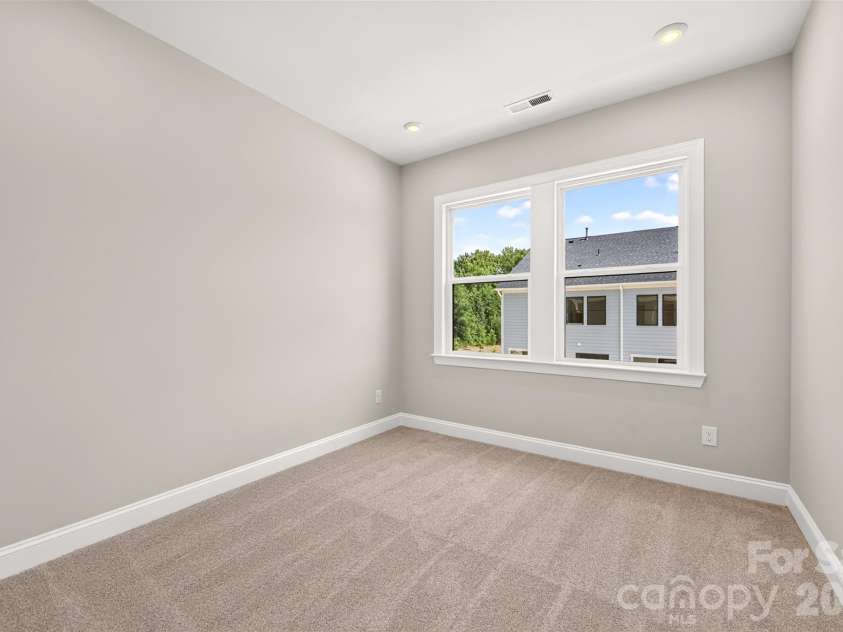 6008 Yellow Buckeye Drive, Charlotte, NC 28277.  MLS# CAR4396142, YatesRealty ID 45319. Third bedroom