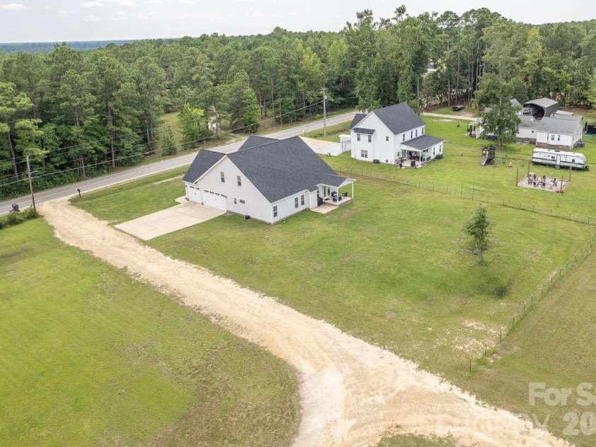 1205 Palestine Road, Linden, NC 28356.  MLS# CAR4416218, YatesRealty ID 45321. Aerial