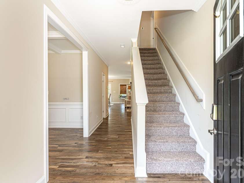 1205 Palestine Road, Linden, NC 28356.  MLS# CAR4416218, YatesRealty ID 45321. Stairs to Upper Level