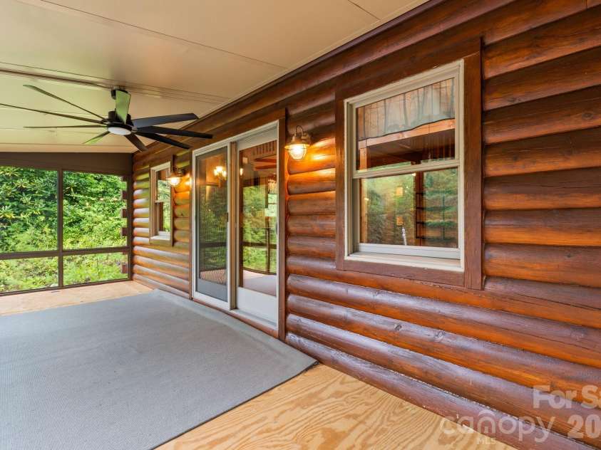 7803 Nc 183 None, Newland, NC 28657.  MLS# CAR4415408, YatesRealty ID 45322. Covered Porch