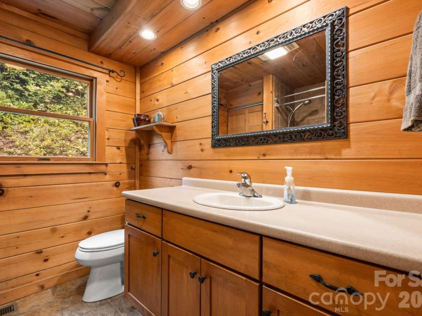 7803 Nc 183 None, Newland, NC 28657.  MLS# CAR4415408, YatesRealty ID 45322. Guest Bathroom