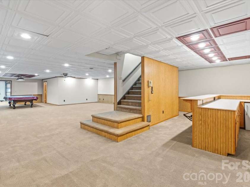 1061 Fairway Drive, Kannapolis, NC 28081.  MLS# CAR4319984, YatesRealty ID 4533. Entry to Finished Basement