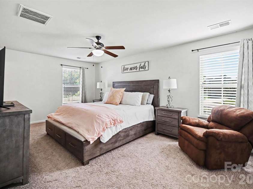 3696 English Garden Drive, Gastonia, NC 28056.  MLS# CAR4415816, YatesRealty ID 45332. Huge Primary UPPER