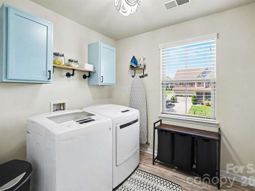 3696 English Garden Drive, Gastonia, NC 28056.  MLS# CAR4415816, YatesRealty ID 45332. Updated large laundry room