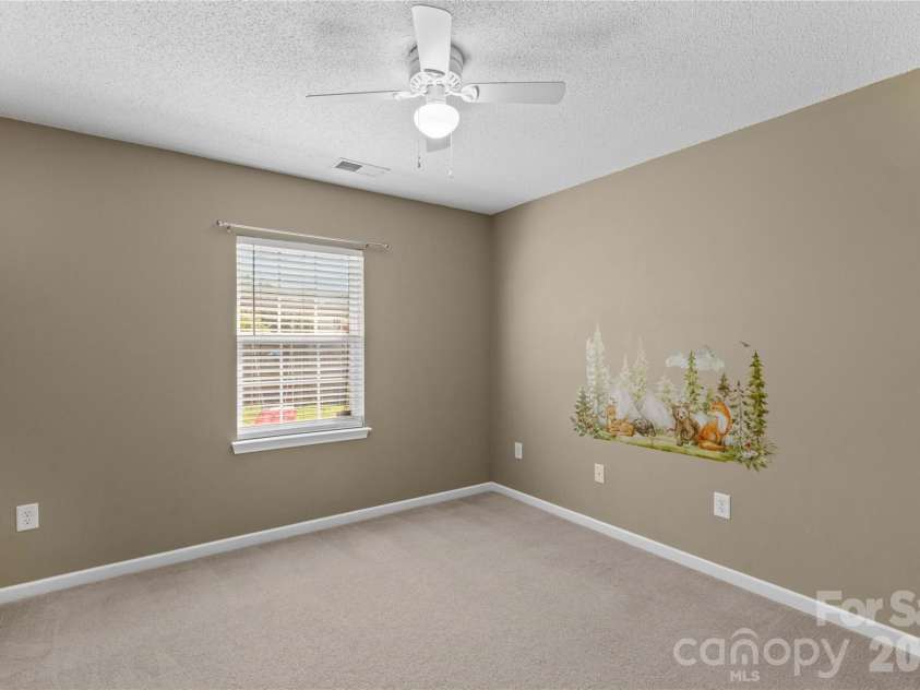 159 Bluffton Road, Mooresville, NC 28115.  MLS# CAR4408481, YatesRealty ID 45334. Bedroom 3, with Ceiling Fan