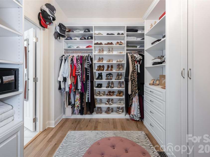 153 Mills Place, Asheville, NC 28804.  MLS# CAR4378268, YatesRealty ID 45336. Primary closet