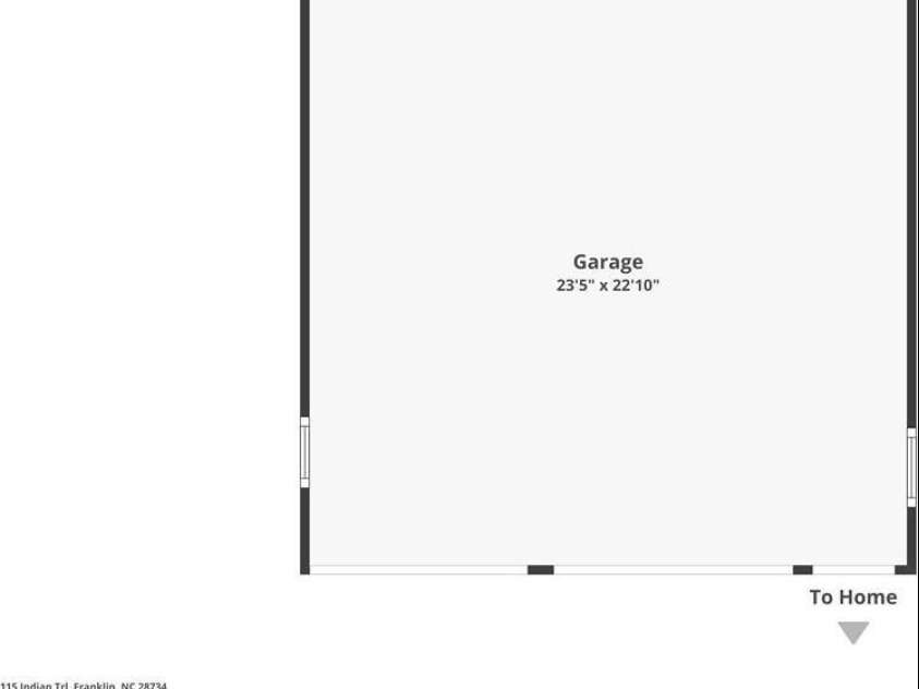 115 Indian Trail, Franklin, NC 28734.  MLS# CAR4344082, YatesRealty ID 4534. 