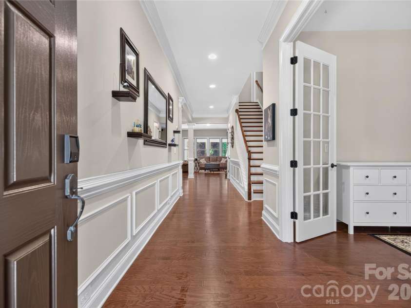 4028 Deer Track Court, Mint Hill, NC 28227.  MLS# CAR4397443, YatesRealty ID 45346. Inviting Foyer