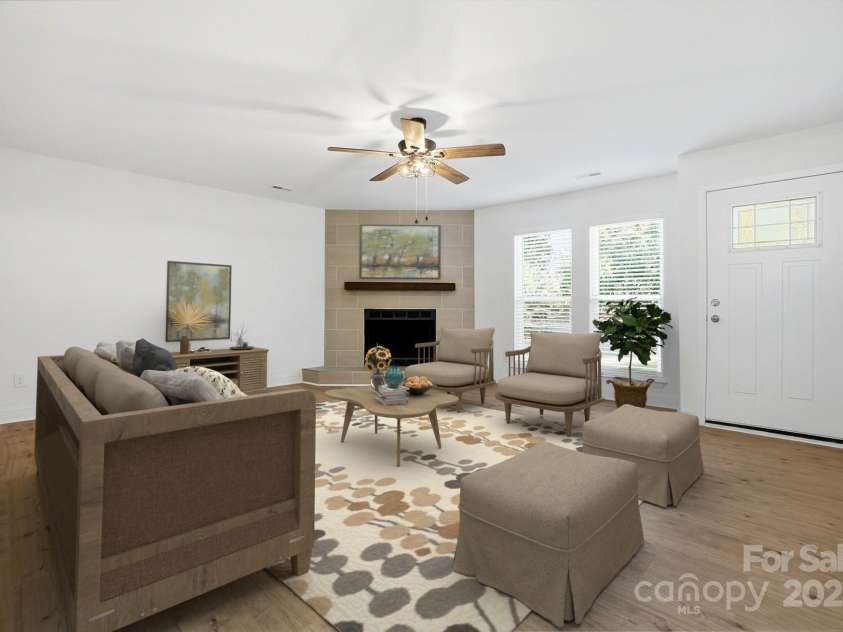 10200 Atchinson Drive, Mint Hill, NC 28227.  MLS# CAR4316126, YatesRealty ID 45355. This room has been virtually staged. 