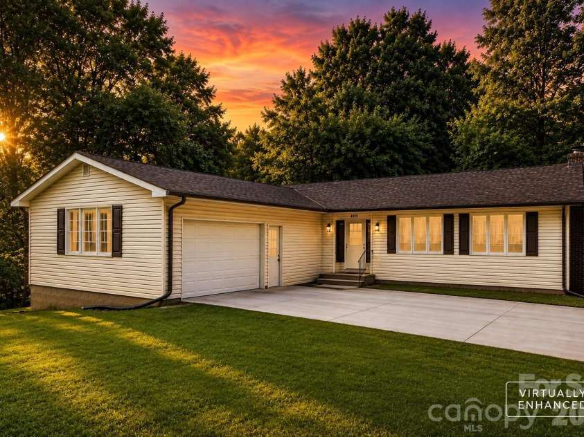 4515 Botany Trail, Maiden, NC 28650.  MLS# CAR4341123, YatesRealty ID 45355. Private Country Setting on Nearly 33 Acres