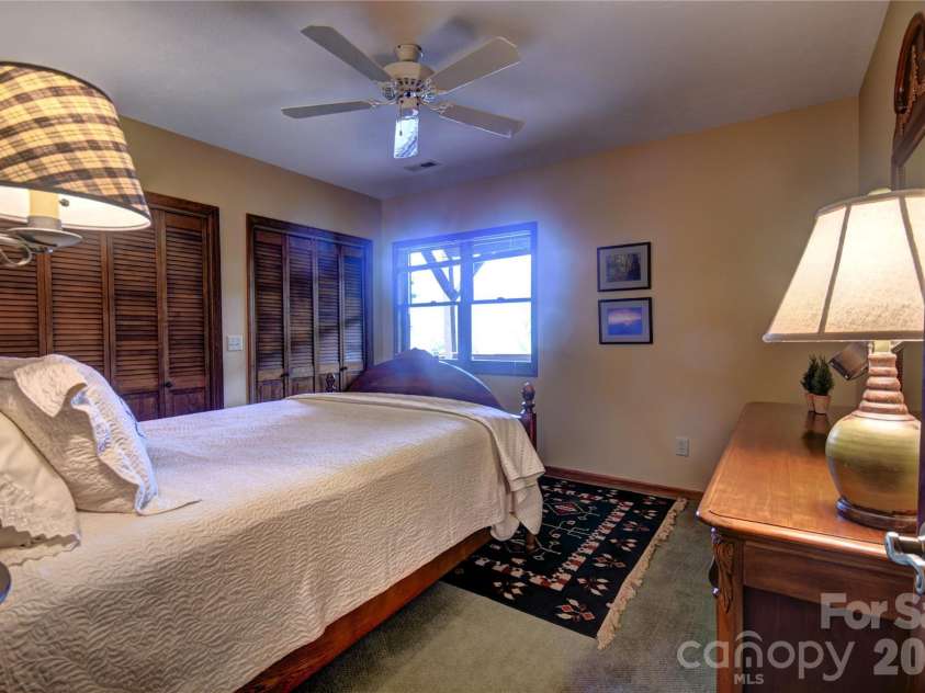 509 Deer Creek Trail, Maggie Valley, NC 28751.  MLS# CAR4408706, YatesRealty ID 45359. Downstairs bedroom