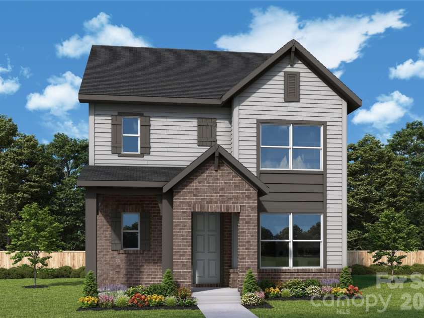 14050 Marlin Lane, Mint Hill, NC 28227.  MLS# CAR4404645, YatesRealty ID 45368. Goldrush B Elevation