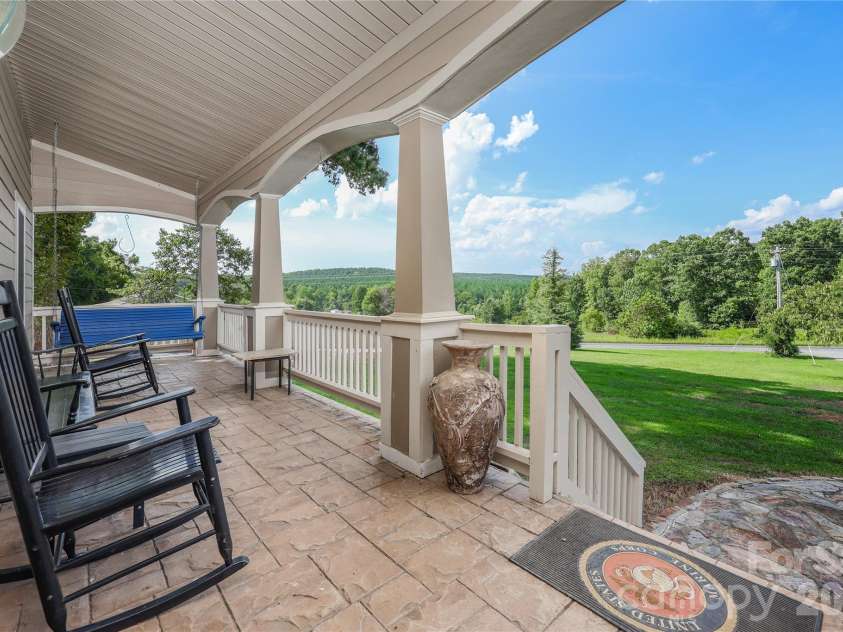 6851 Brantley Gordon Road, Denton, NC 27239.  MLS# CAR4409191, YatesRealty ID 45381. Covered front porch