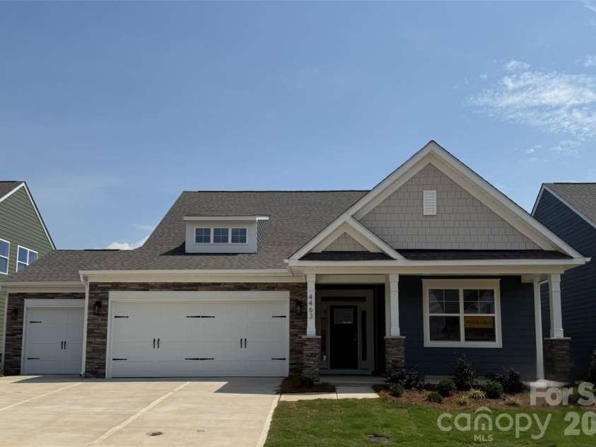 4463 Blue Mound Court, Stanley, NC 28164.  MLS# CAR4414818, YatesRealty ID 45388. Homesite 113 features an Avery D floorplan