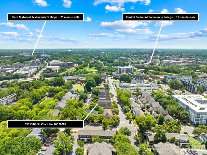 711 8th Street, Charlotte, NC 28202.  MLS# CAR4412383, YatesRealty ID 45395. 