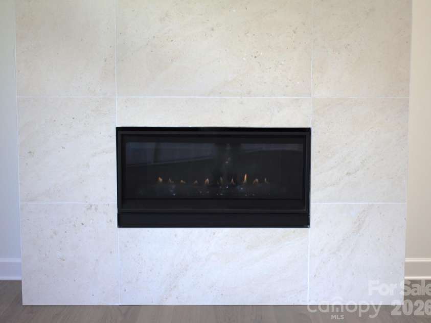 47 Versailles Lane, Asheville, NC 28804.  MLS# CAR4415232, YatesRealty ID 45396. Fireplace