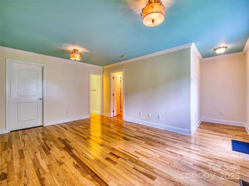 20A Lila Lane, Clyde, NC 28721.  MLS# CAR4258069, YatesRealty ID 454. Basement level bedroom