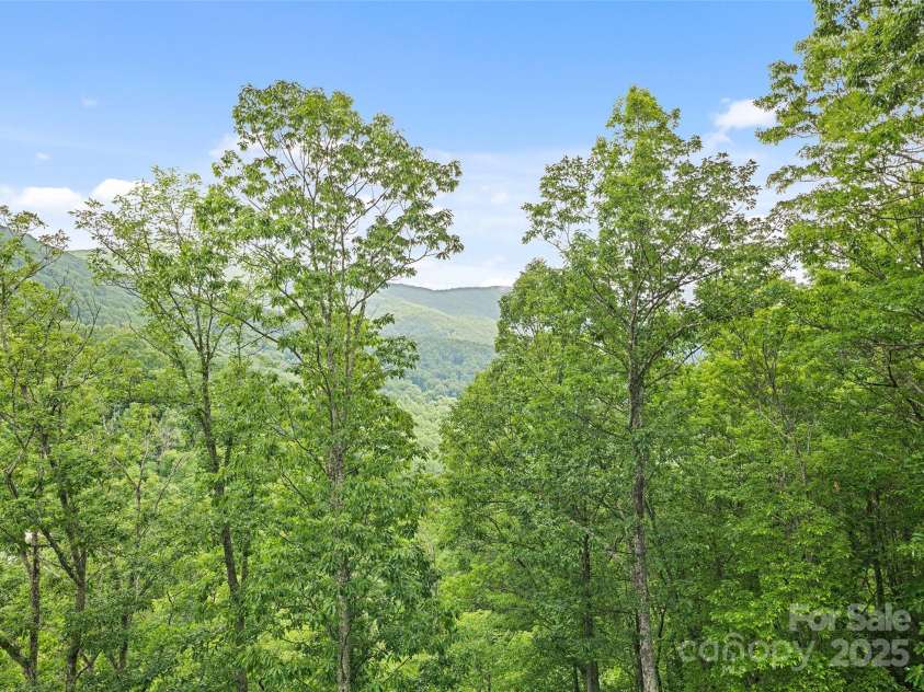 20A Lila Lane, Clyde, NC 28721.  MLS# CAR4258069, YatesRealty ID 454. Mountain view from upper level deck