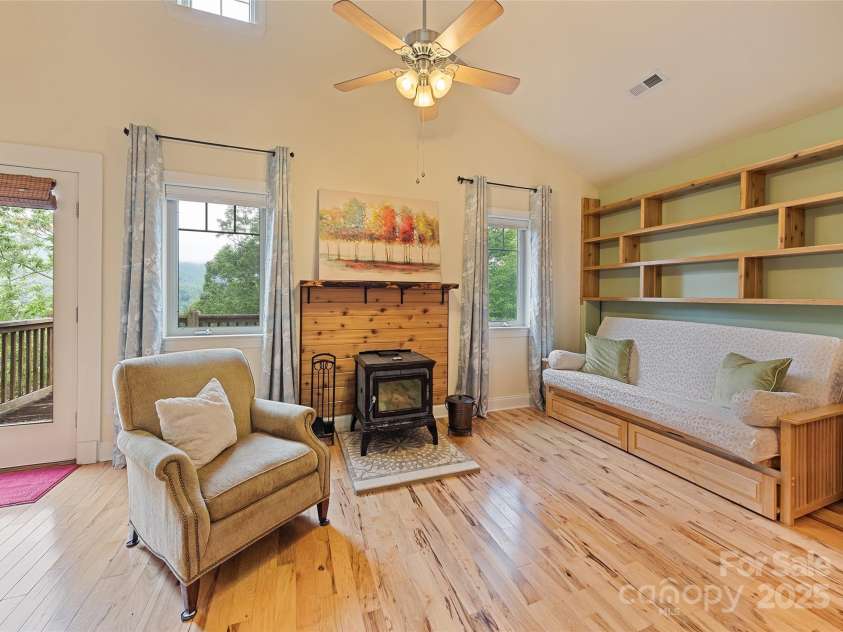20A Lila Lane, Clyde, NC 28721.  MLS# CAR4258069, YatesRealty ID 454. Upper level living space