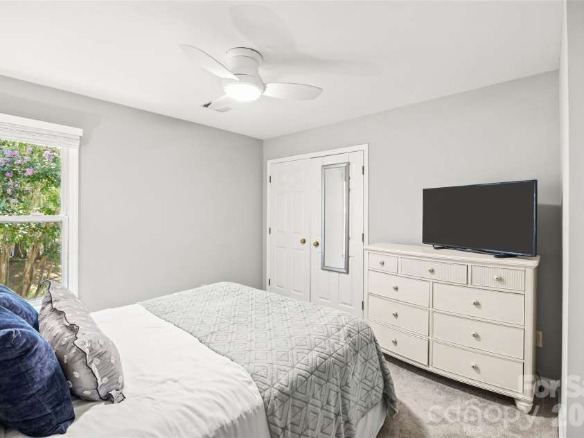 5933 Fitzwilliams Lane, Charlotte, NC 28270.  MLS# CAR4411055, YatesRealty ID 45409. Bedroom 2