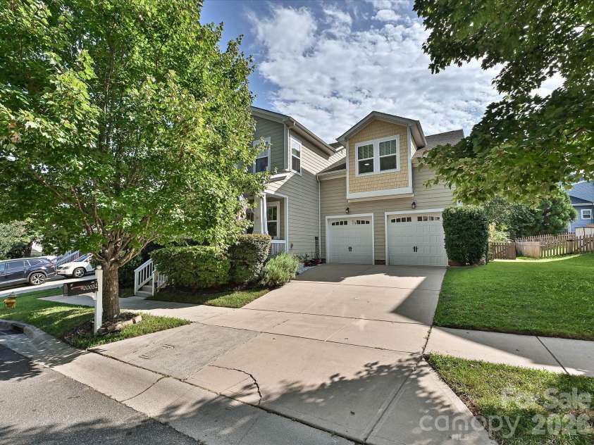 20032 Northport Drive, Cornelius, NC 28031.  MLS# CAR4416087, YatesRealty ID 45414. 2 Car Garage with Expanded Storage