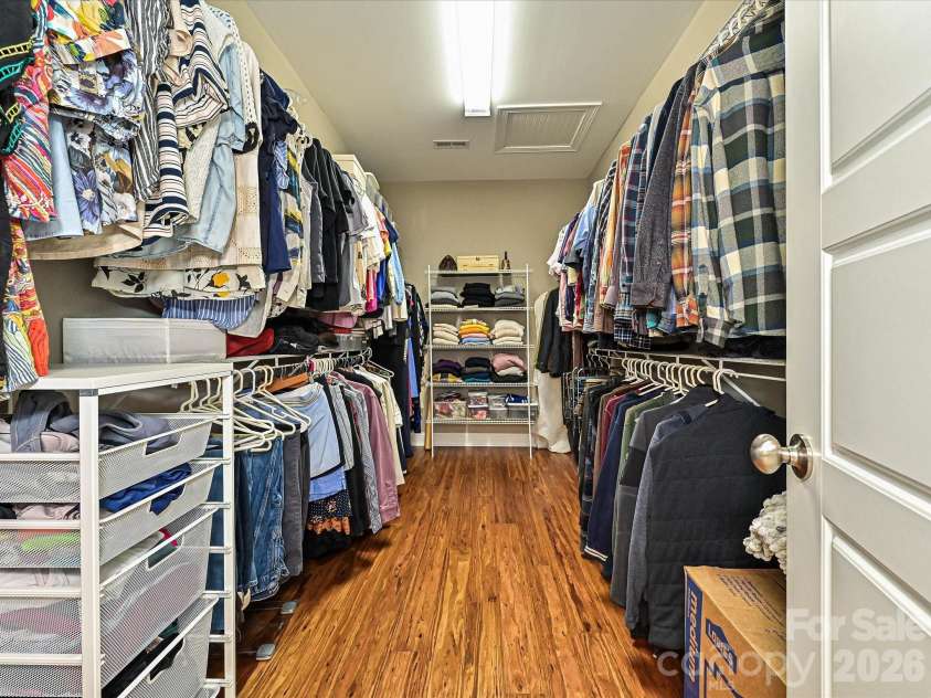 20032 Northport Drive, Cornelius, NC 28031.  MLS# CAR4416087, YatesRealty ID 45414. Primary Bedroom Closet